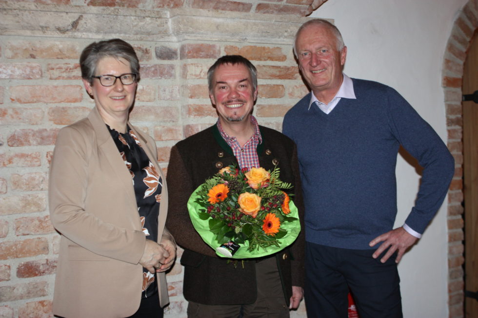 Glückwünsche an den Bürgermeisterkandidaten Gerhard Waas