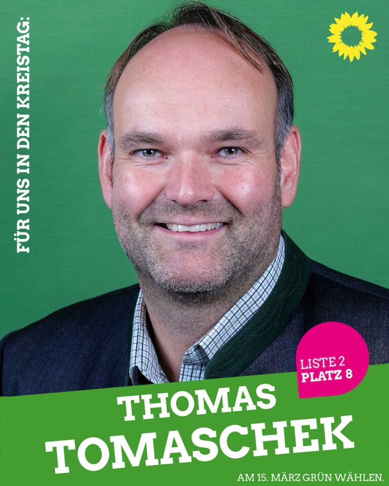 Für uns in den Kreistag: Thomas Tomaschek