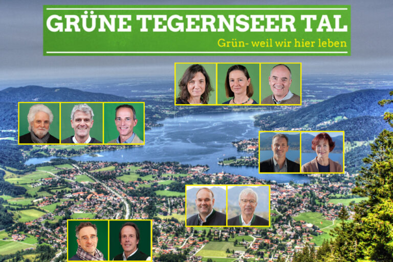 Grüne in allen Talgemeinden –  Zahl der Grünen Mandatsträger am Tegernsee vervierfacht!