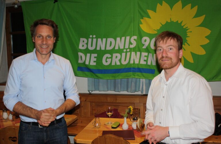 „Weichen für Energiewende richtig stellen“ – Ludwig Hartmann (MdL) in der Kreisstadt