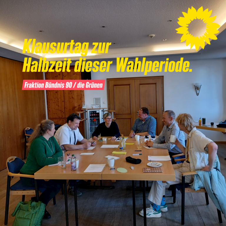 Gemeinderatsfraktion der Holzkirchner Grünen in Klausur