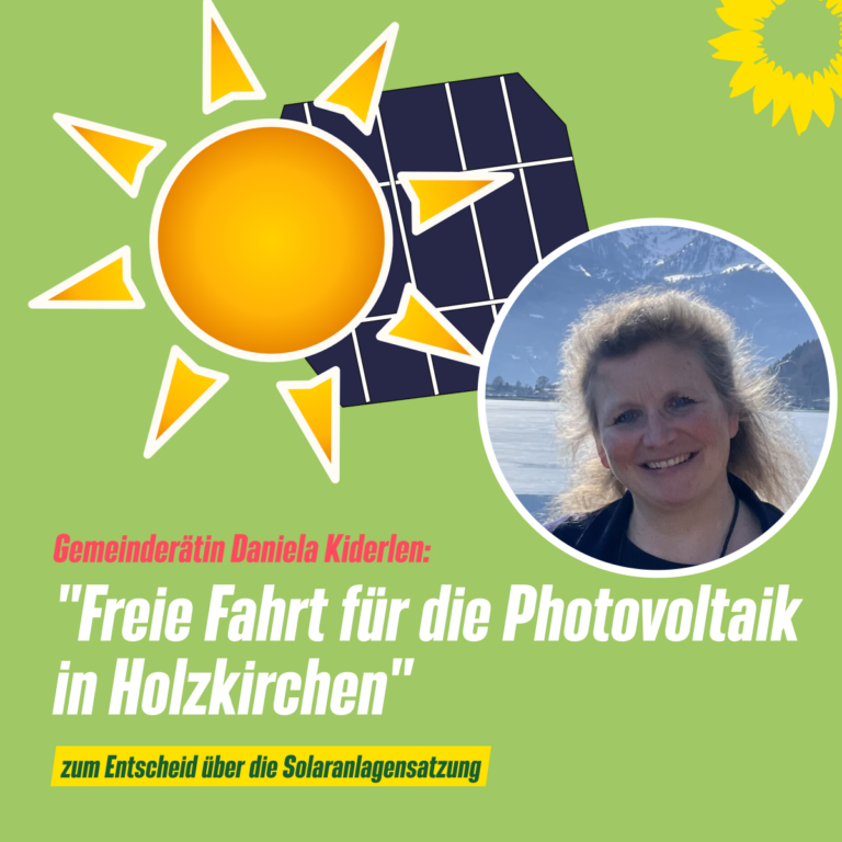 Freie Fahrt für die Photovoltaik in Holzkirchen