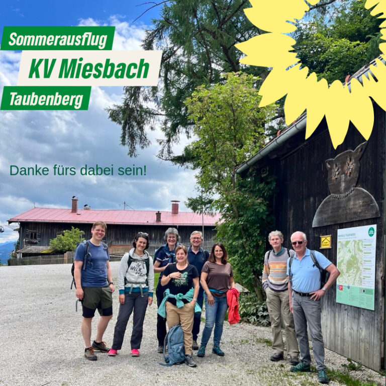 Sommerausflug des KV Miesbach auf den Taubenberg