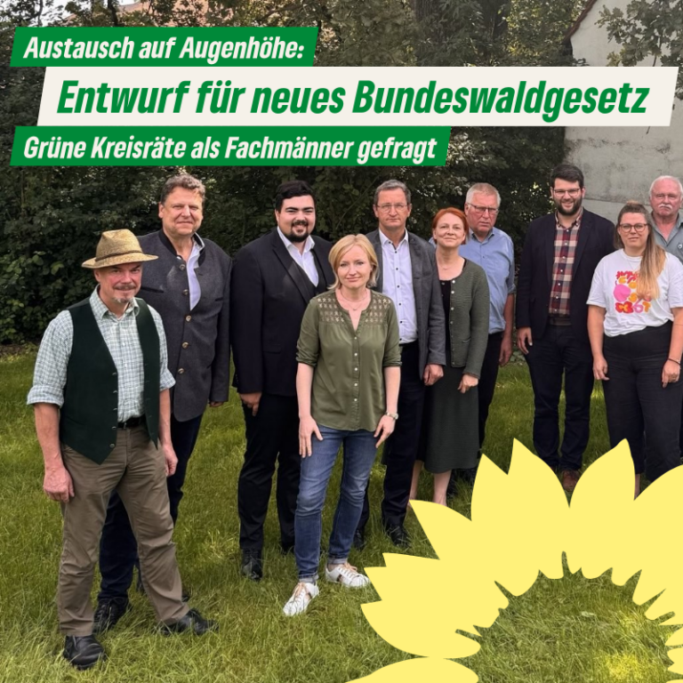 Austausch auf Augenhöhe: Grüne besprechen mit bayerischen Verbands-Spitzen Entwurf für ein neues Bundeswaldgesetz