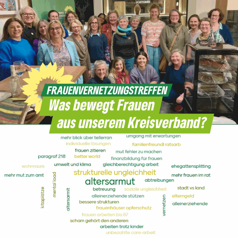 Vereinbarkeit, strukturelle Ungleichheit, mehr Sichtbarkeit – welche Themen bewegen die Frauen vor Ort?