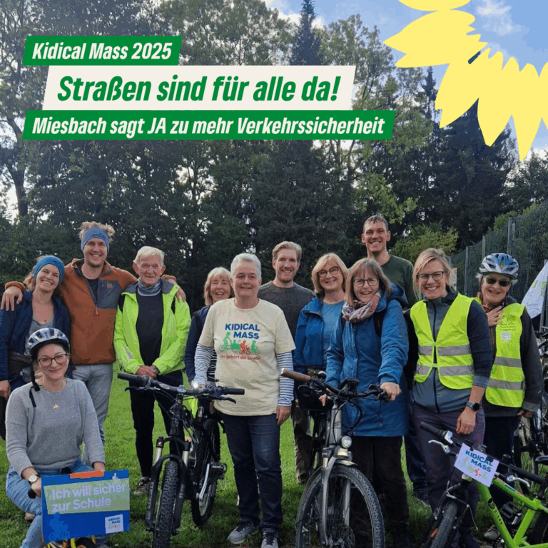 Kidical Mass in Miesbach: Radeln für eine kinderfreundliche Stadt!